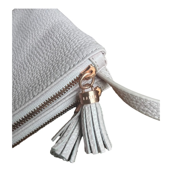 Ted Baker Ballet Pink and Rose Gold Maceyy Tassel Crossbody Bag - Picture 8 of 16